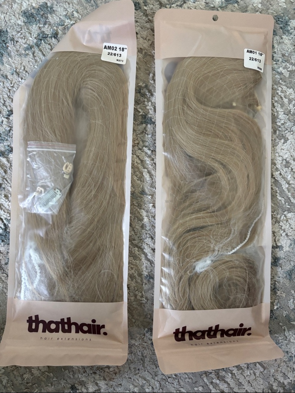 Blonde Halo Hair Extensions (18")